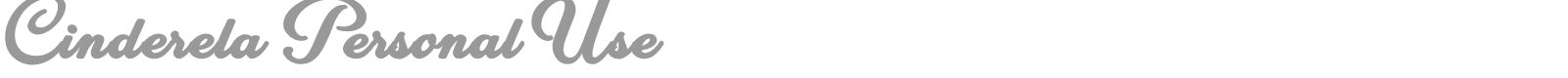 Cinderela font preview